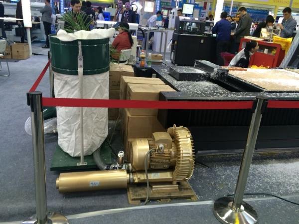 IE3 25HP 18.5kw Ring Blower Vacuum Pump  For CNC Router Machine