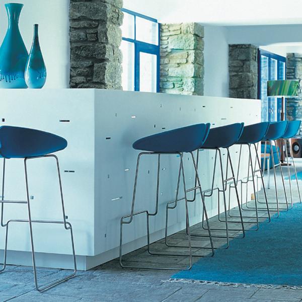 Metal Leg FRP High Bar Height Chairs