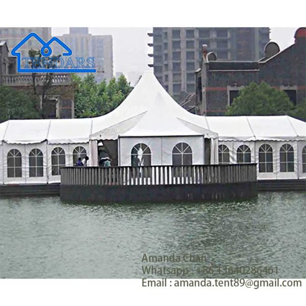 Big Aluminum Alloy Event Marquee Tent Commercial Outdoor Tent Flame Retardant Event Shelter