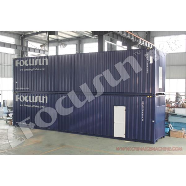 Sala de armazenamento de gelo a temperatura normal FIM-80 de aço galvanizado para capacidade de arrefecimento