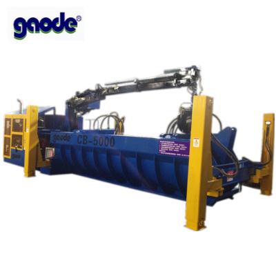 CB 5000 25MPa Hydraulic Scrap Metal Crusher Car Baler Logger 45T