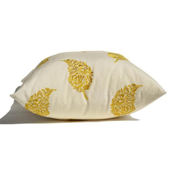 Embroidered Decorative Cushion Covers 100% Cotton Couch Throw Pillows