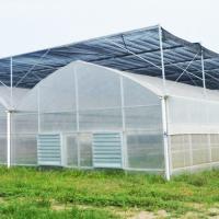 High Tech 200 Micron Greenhouse Automatic Plastic Film Multi Span Wind Resistant