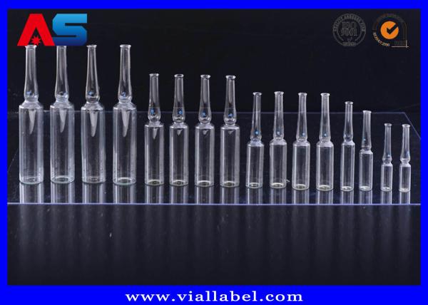 Buy 1ml Clear Amber Pharmaceutical Ampoules , Bulk 1ml Ampoule Wholesale
