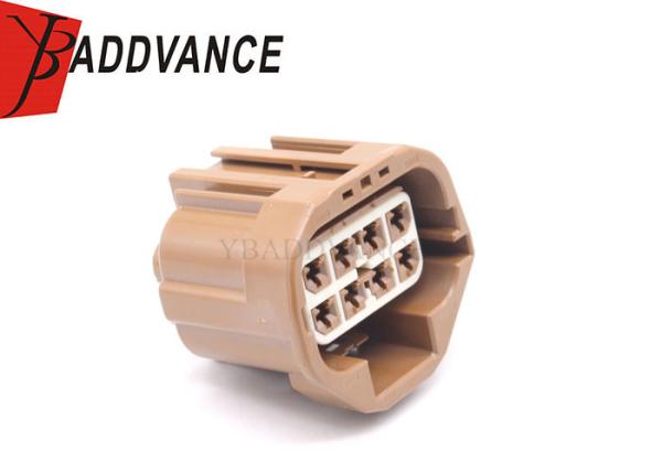 Conector de farol de neblina elétrico 8 pinos fêmea Yazaki 2,8 mm à prova d'água 7283-6442-80