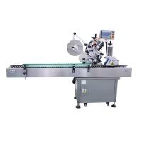 Máquina de rotulagem automática de adesivo para frasco para frasco horizontal