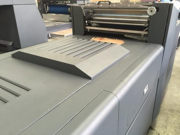 Fast Heating Spot UV Varnish Coating Machine 4500p/H 16kw
