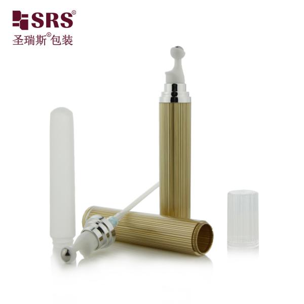 LR003-15ml/20ml Acrylic Cosmetic Roller Bottle for Eye Essence Packaging