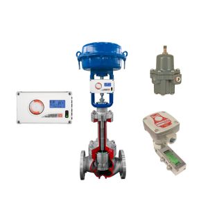 La fábrica de válvulas de control de China utiliza el posicionador y regulador de válvulas Flowserve Logix 520MD