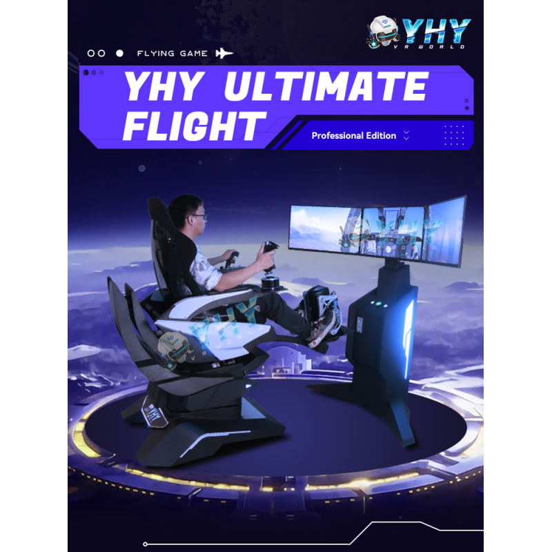 Flying VR Simulator Game Machine Flight Shooting Equipment Indoor Playground