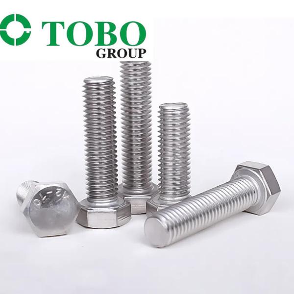 Wholesale Sales DIN 933 Hex Bolt A2 A4 Stainless Steel Hex Head Bolt
