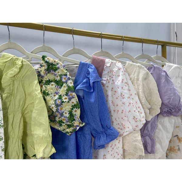 Second Hand Spice Girls Top Polyester Cotton Fashionable Summer Outfit Mixed Sizes