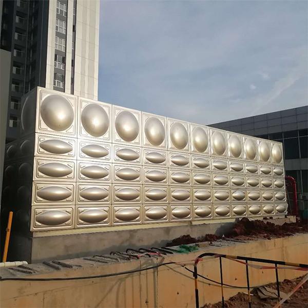 Pressure Clean Welding Water Tank Anti Corrosive Strong Seismic Performance