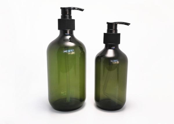 300ml 500ml Amber Green Black Soap Dispenser Bottles Refillable Shampoo Shower Gel Liquid Container Lotion Bottles with Pump