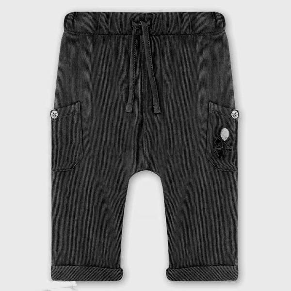 Toddler Boy Trouser Solid Color Corduroy Baby Casual  Harem Pants
