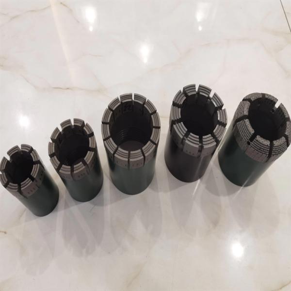 BQ NQ HQ PQ Impregnated Diamond Core Drill Bit For Mining Drilling