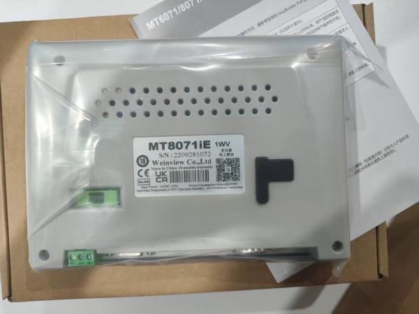 Weinview MT8071iE1 Pantalla táctil industrial de 4,3 pulgadas HMI Modbus RTU/TCP IP65