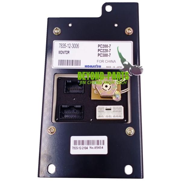 Komatsu PC-7 PC200-7 PC220-7 PC300-7 Excavator Spare Parts Monitor Cluster Gauge Panel 7835-12-3006 7835-12-3007
