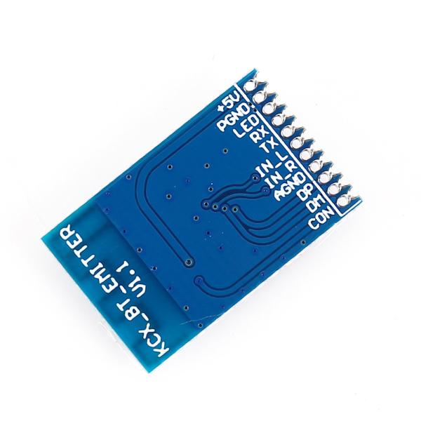 KCX_BT_EMITTER_V1.7 Bluetooth 5.3 аудиопередатчик и приемник Модульная плата 2 в 1 Модуль передачи музыки стерео беспроводной передачи