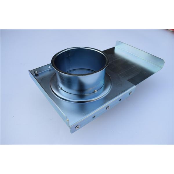 Sistema galvanizado apagadores de voladura manual del retiro de polvo de la hoja de la zona del conducto de la válvula