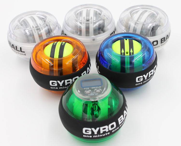 Original Wrist Trainer LED Gyroball Essential Spinner Gyroscopic Forearm Exerciser Powerful Arm Strength Workout