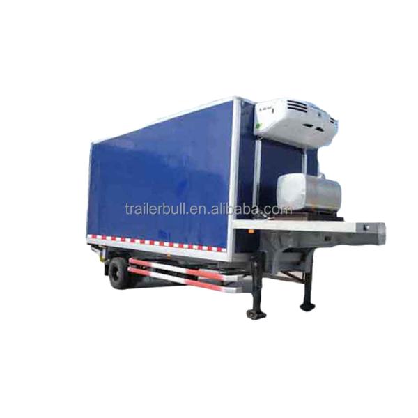 30ft Single Axle Chill and Frozen Truck Trailer with Thermoking Refrigeration Units