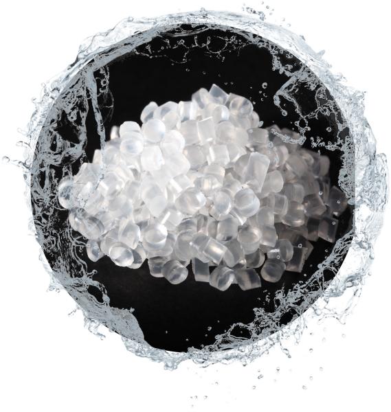 Granules transparents TPR ultra doux de qualité supérieure pour ballons à eau