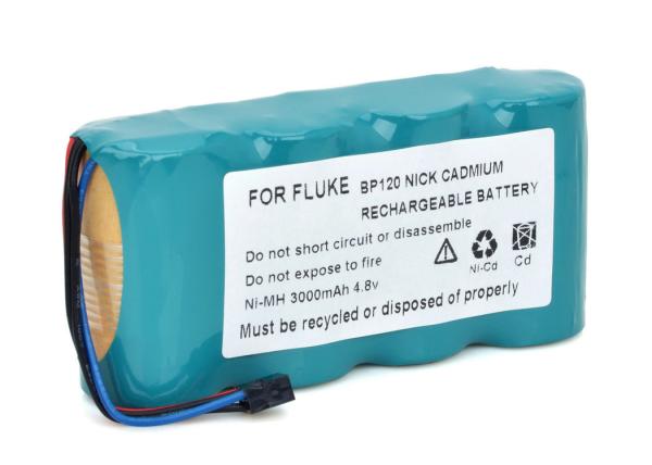 Replacement Fluke Biomedical Corp Scopemeter Fluke 123 Battery 4.8 Volt Nimh Battery Pack 
