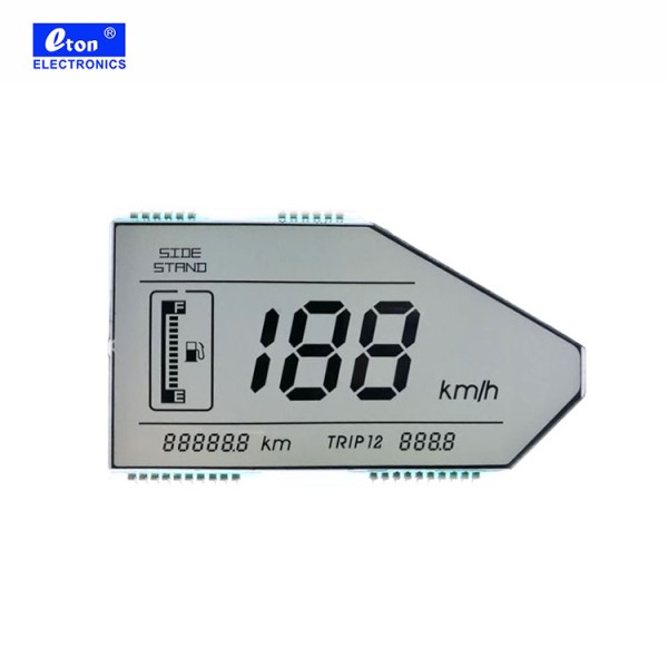 Motorcycle Speedometer for  with VA HTN LCD Display  6 O'Clock Viewing