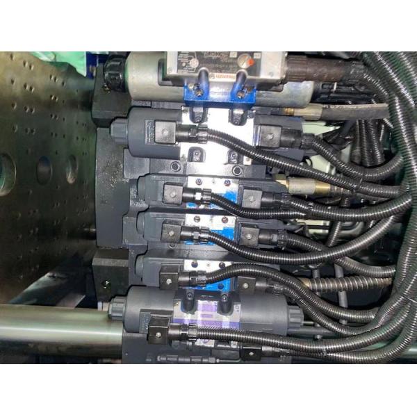 Used Haitian Double Colour Injection Moulding Machine Vertical Clamping Servo Motor