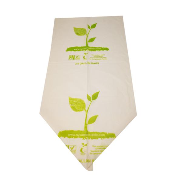 Eco Friendly Wholesale Cornstarch Custom Color Printed 100% Biodegradable Compostable Plastic Garbage Bags on Roll