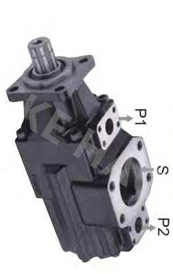 T6GCC T67GCB T7GBB Series Double Pumps , T6GCC T7GCB T7GBB Series Double Vane Pumps