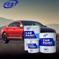 Ventes chaudes FEST Marque couleur rouge Topcoat réparation de carrosserie Peinture automobile