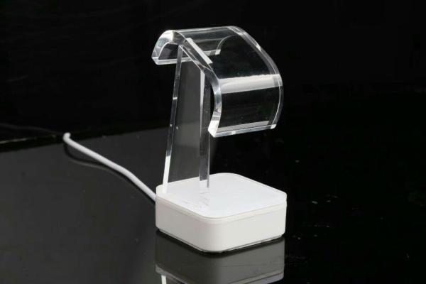 COMER Smart watch acrylic display security,display security device for smart watch with alarm function
