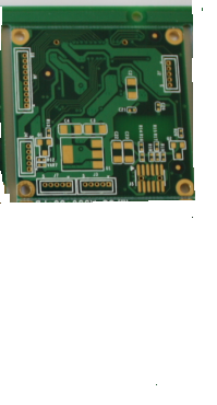 Fiberglass Multilayer PCB Board Green Solder Mask 1.0mm Thickness