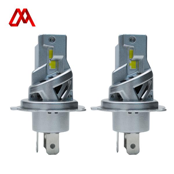 V04 64W 7000LM 6000K H4 4060 Chips Bombilla LED para faro delantero de aluminio de aviación superior