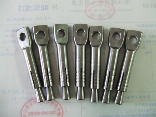 Heavy Duty Concrete Screw Anchor , Wedge Anchor Bolts Stainless Steel