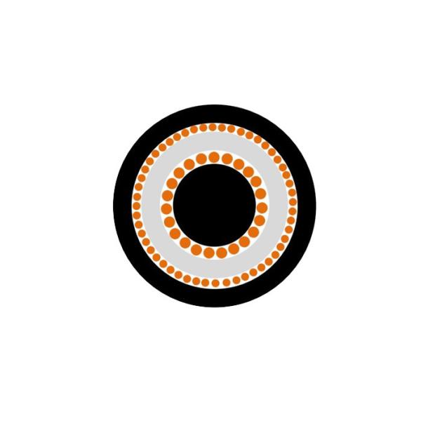 UV Resistant PVC Vfd Drive Cable , Coaxial Lightning Protection Cable