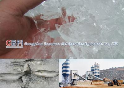 Vegetable / Fruit Processing Plate Ice Machine Low Electricity Power Consumption