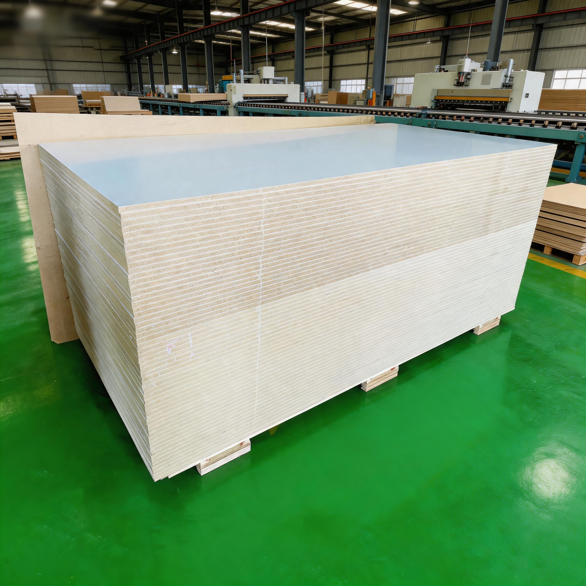 High Density 1220×2440mm MDF Board with E0 Glue for Furniture and Cabinetry