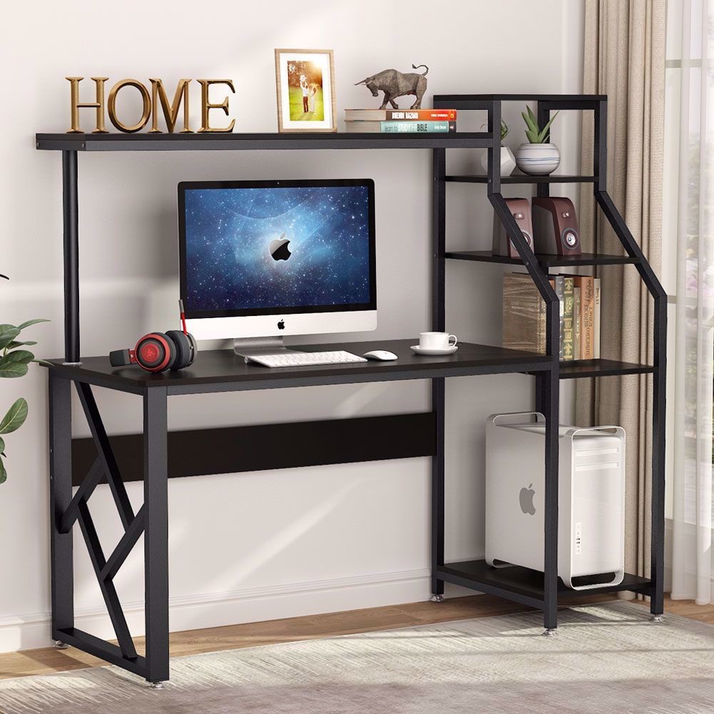 Solidwood Working Station Gaming Computer Desk for Home Office Soho Wooden Desk
