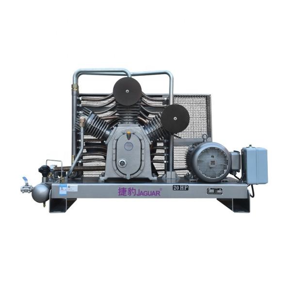 Lubricated 40hp 30bar Jaguar Seat Plate Air Compressor 1650*1800*1200 for Industrial