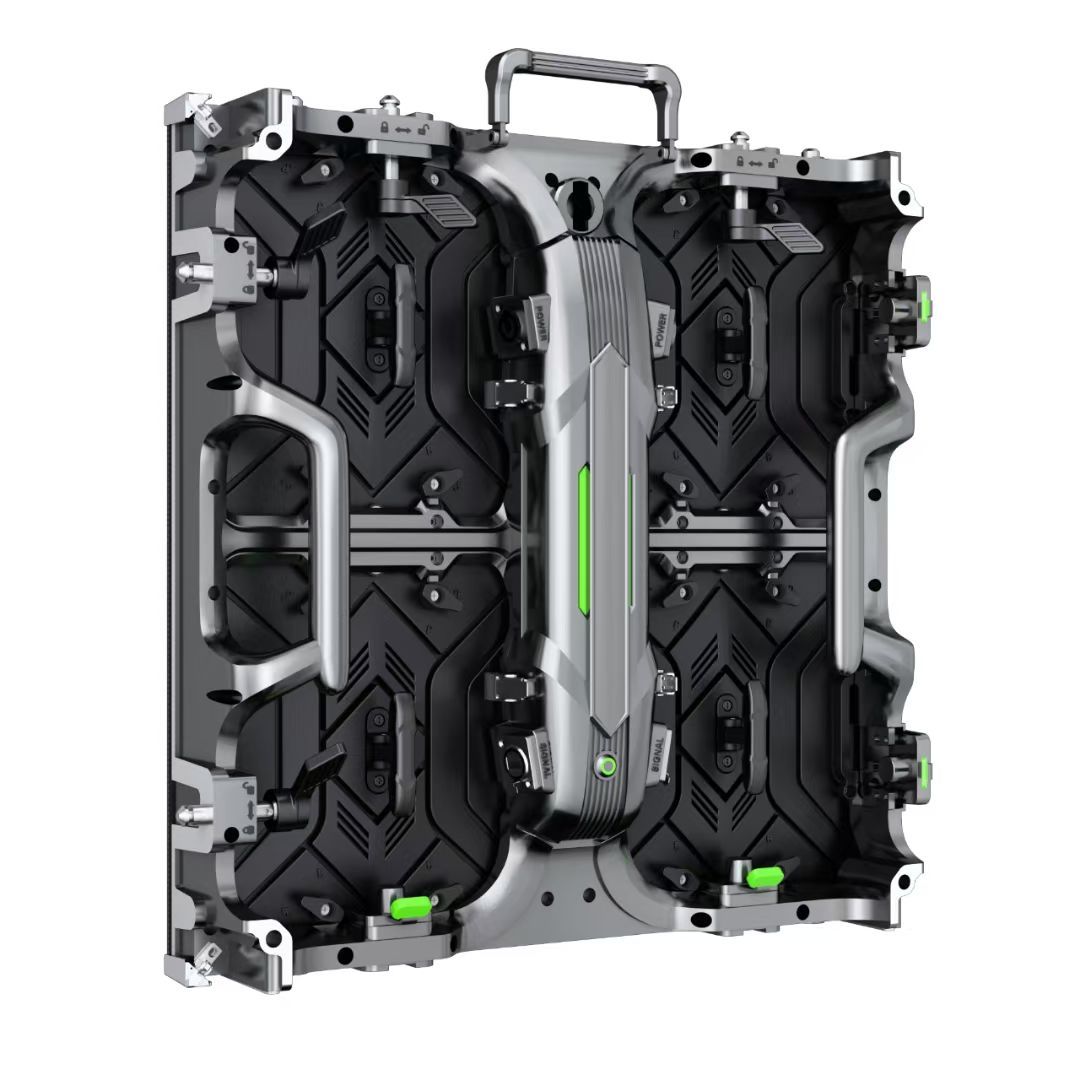 Rectangle / Square Rental LED Cabinet Display 500x500mm Front And Rear Maintenance
