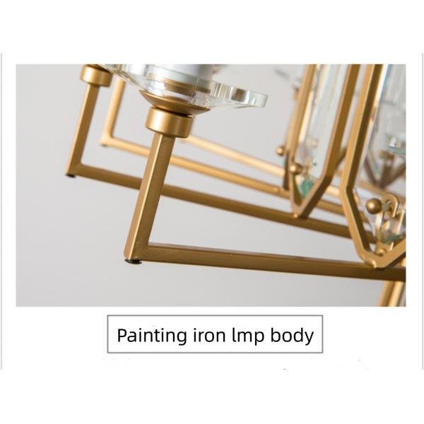 JYLIGHTING современный винтажный роскошный металлический кристаллический люстра большой стеклянный дом гостиница висячая установка спальня жилая крыша