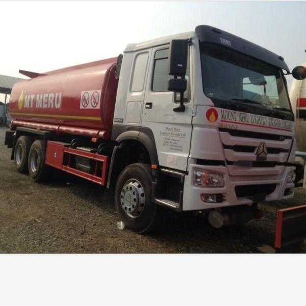 high quality howo 6x4 22000 liters 371 hp fuel tank truck