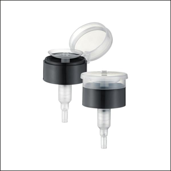 Eliminador de maquillaje cosmético sin derrames con bomba de uñas de resorte exterior compatible con OEM / ODM