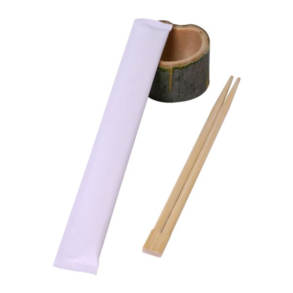 Custom Printed Disposable Bamboo Chopsticks Made from 100% Natural Moso Bamboo with High Temperature Sterilization