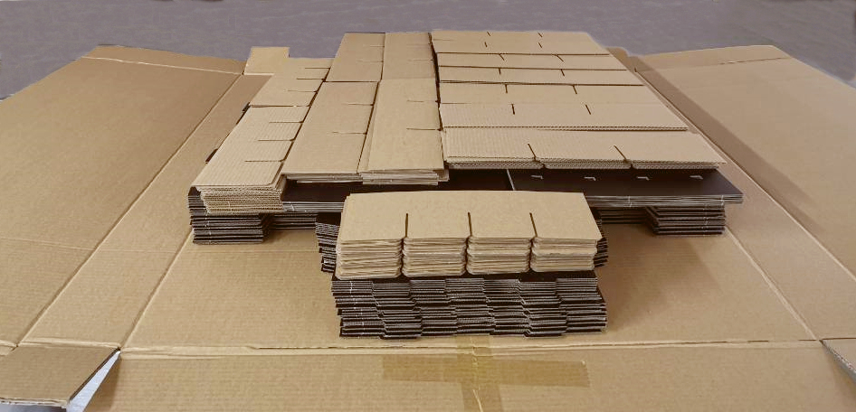 Сильная поддерживая возможность 30kgs ящиков сброса картона Wingstack