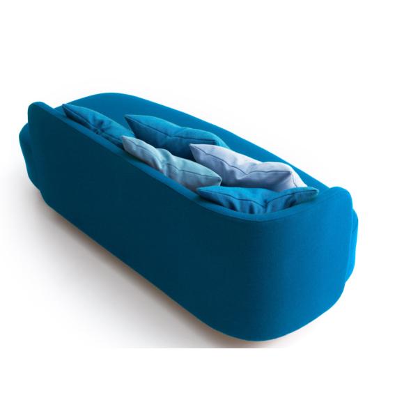 Comfortable Small Couch For Bedroom , Metal Legs Minima Home Furniture Sofa