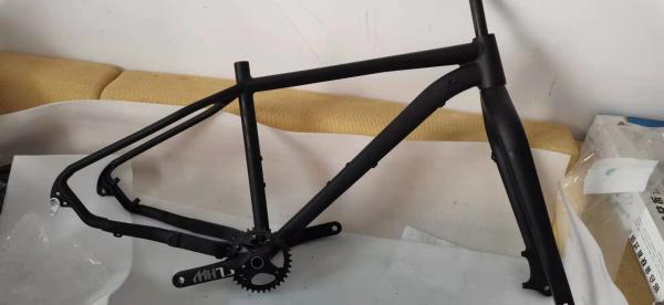 Bicycle Parts 26er Aluminum Fat Tire Bike Frame Customized MTB Bicycle Frame